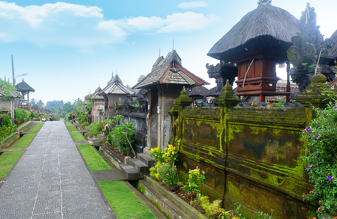 芃里普蘭村Penglipuran街景